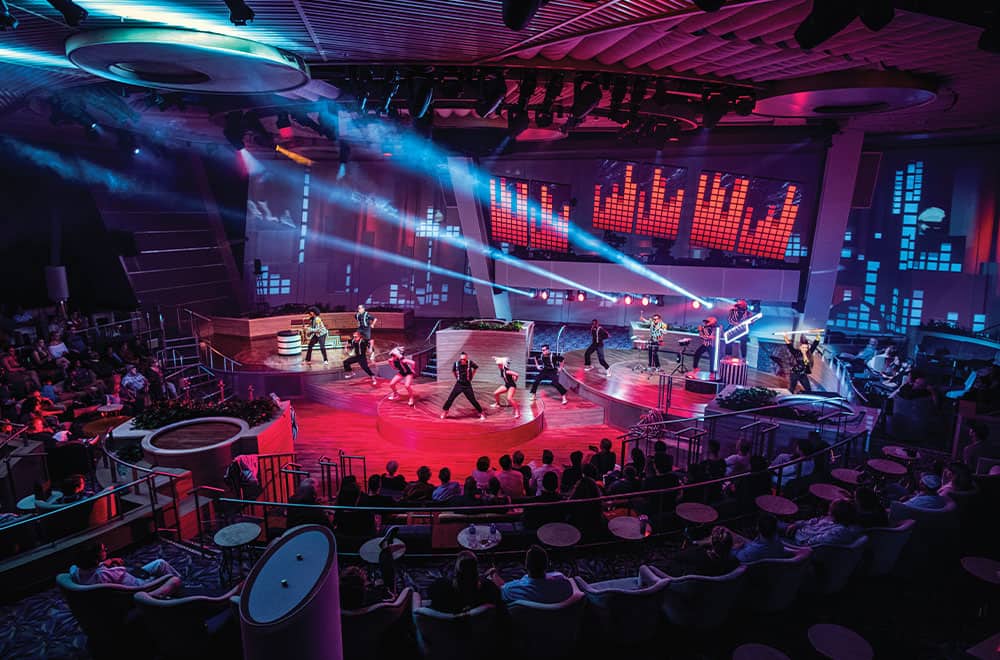 Two70 Show onboard Ovation of the Seas Amazing night entertainment aboard Royal Caribbean Cruise