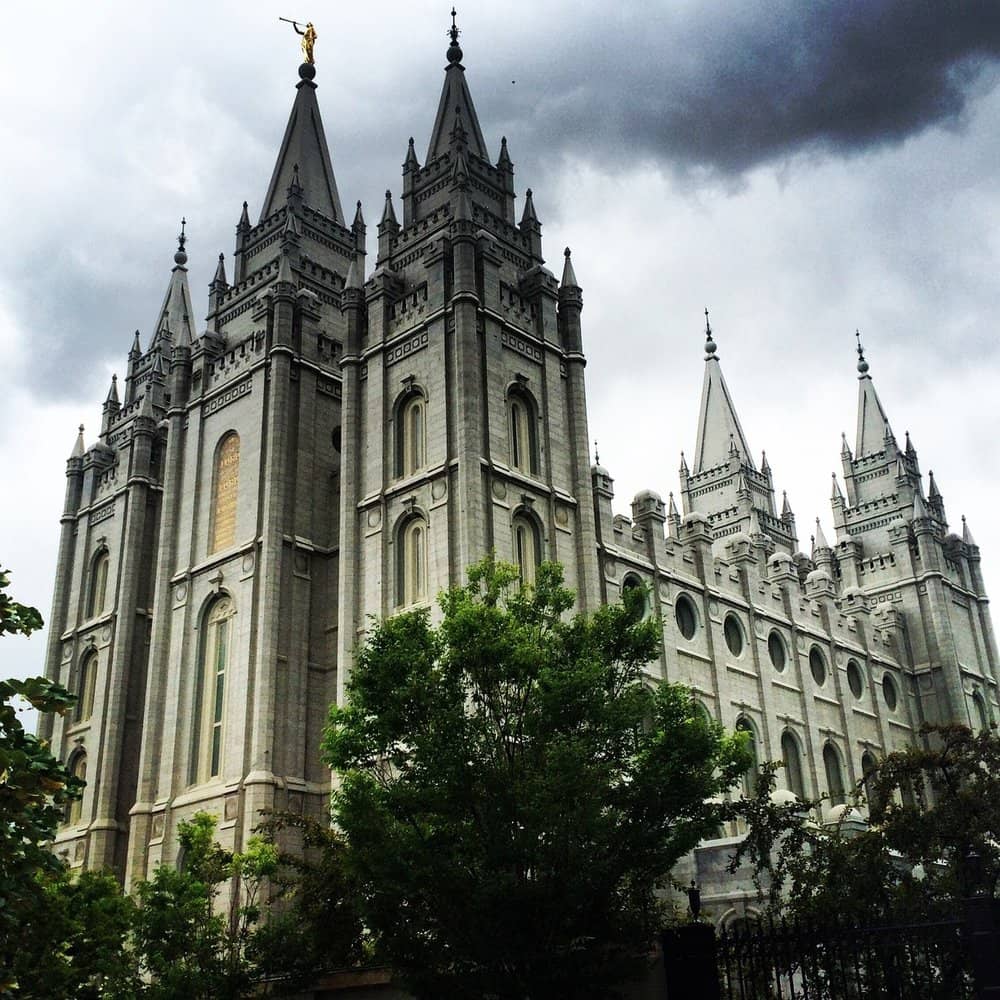 Temple Square in Utah