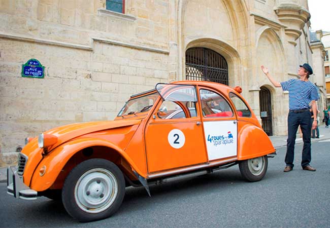 VW Bug Tour of Paris
