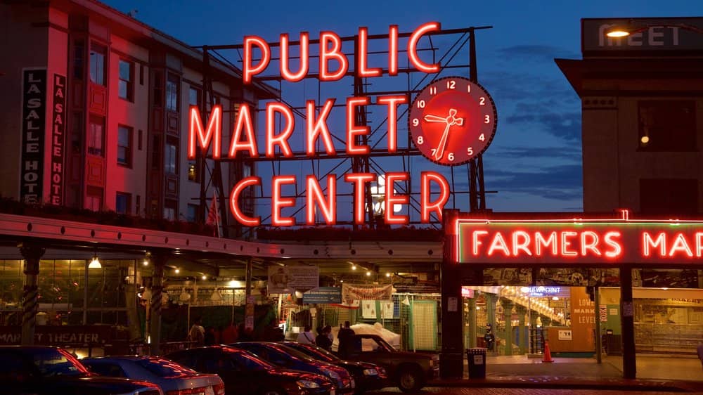 The Pike Place Market in Washington