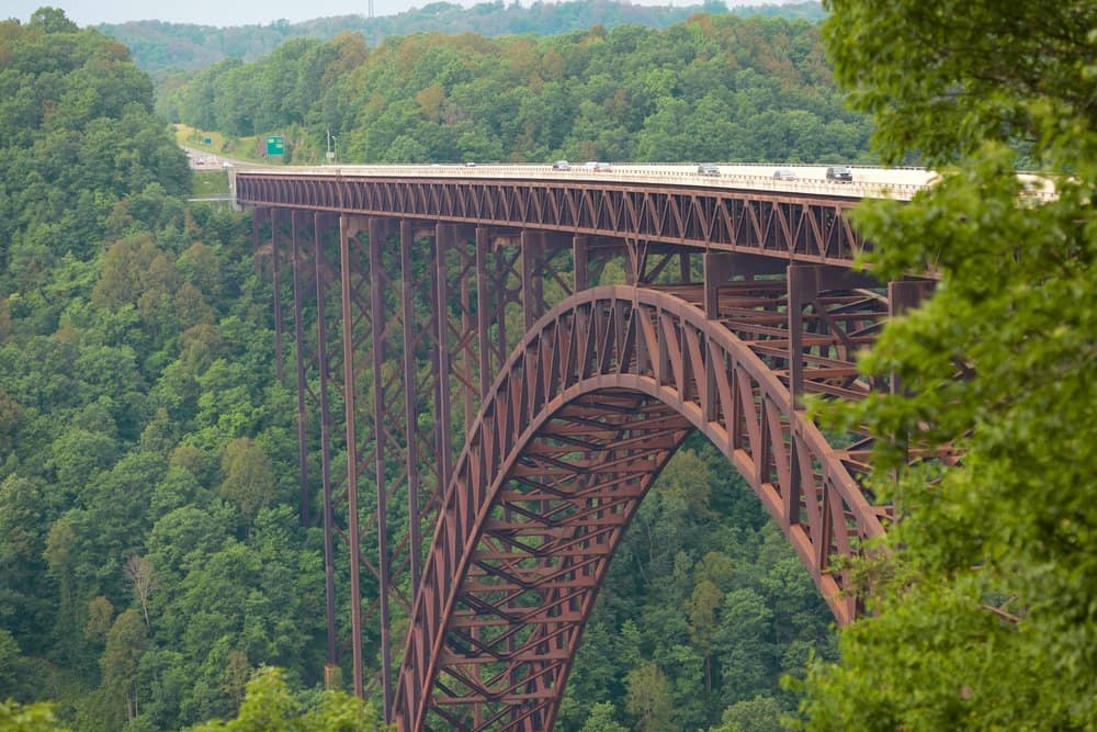 The New River Gorge in West Virginia