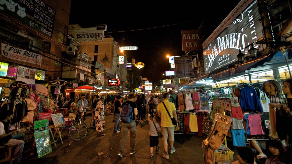 bangkok nighttime