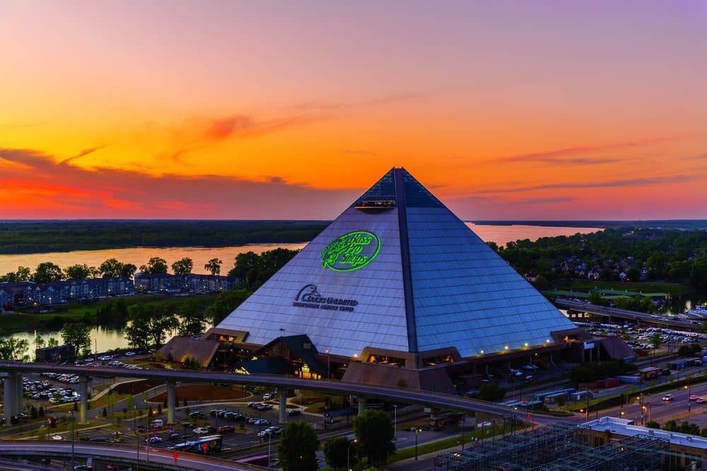 Memphis Pyramid and Bass Pro Shops, Memphis, Tennessee