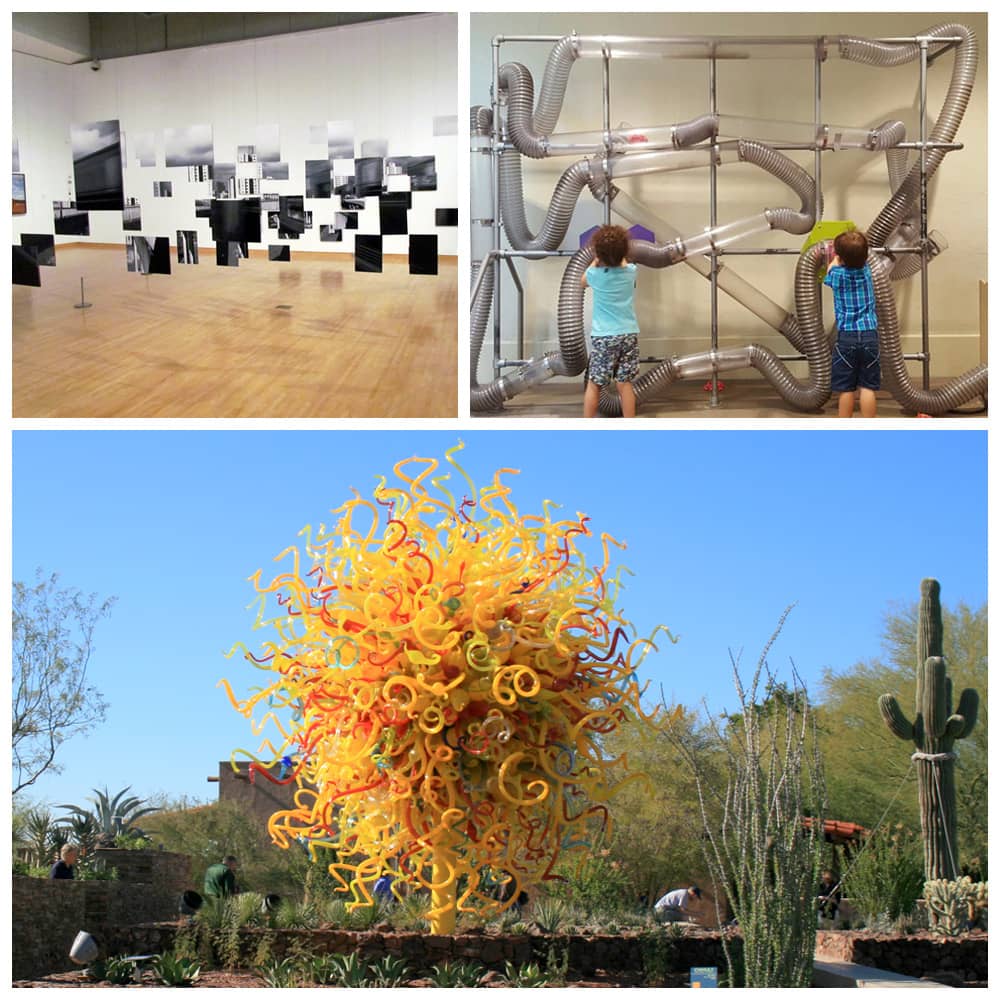 The best free things to do with kids in Phoenix, like the Phoenix Art Museum, Children's Museum of Phoenix, and Phoenix Botanical Gardens.