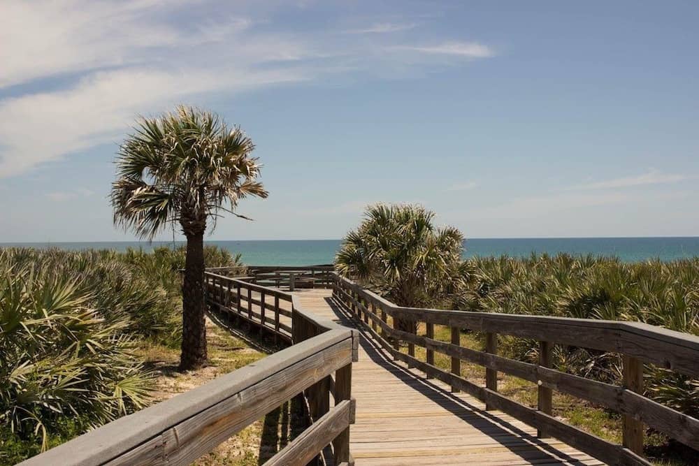 Canaveral National Seashore one of the best beaches near Orlando