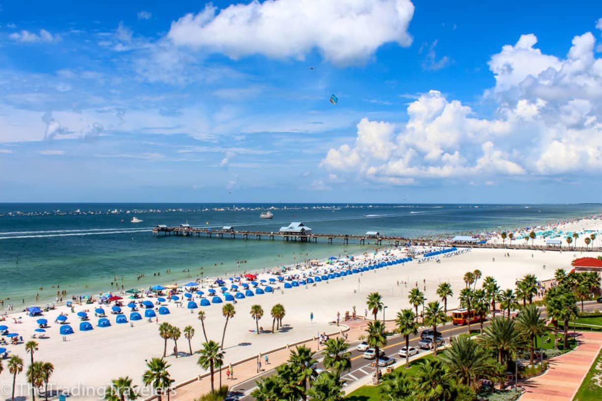 Clearwater beach one of the best beaches near Orlando