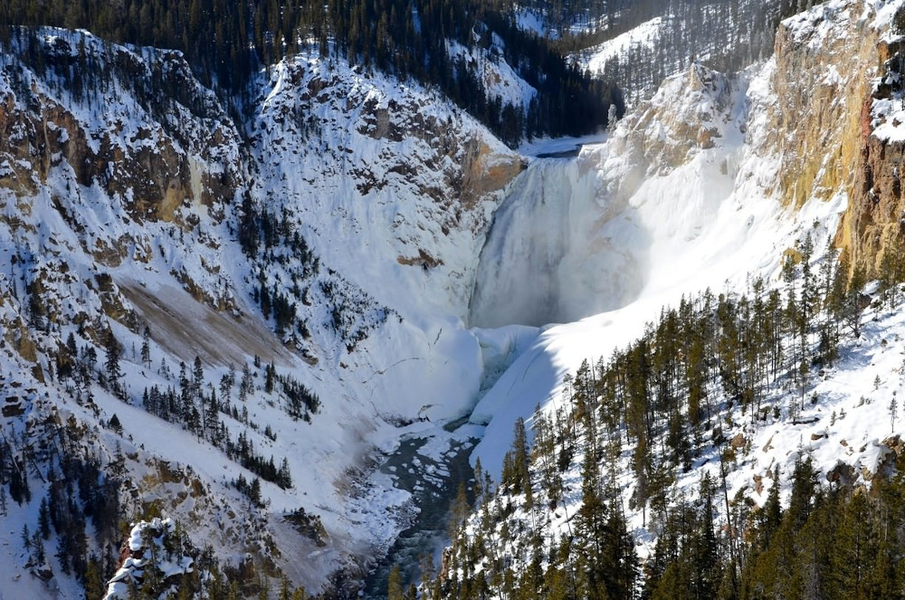 grand canyon in winter