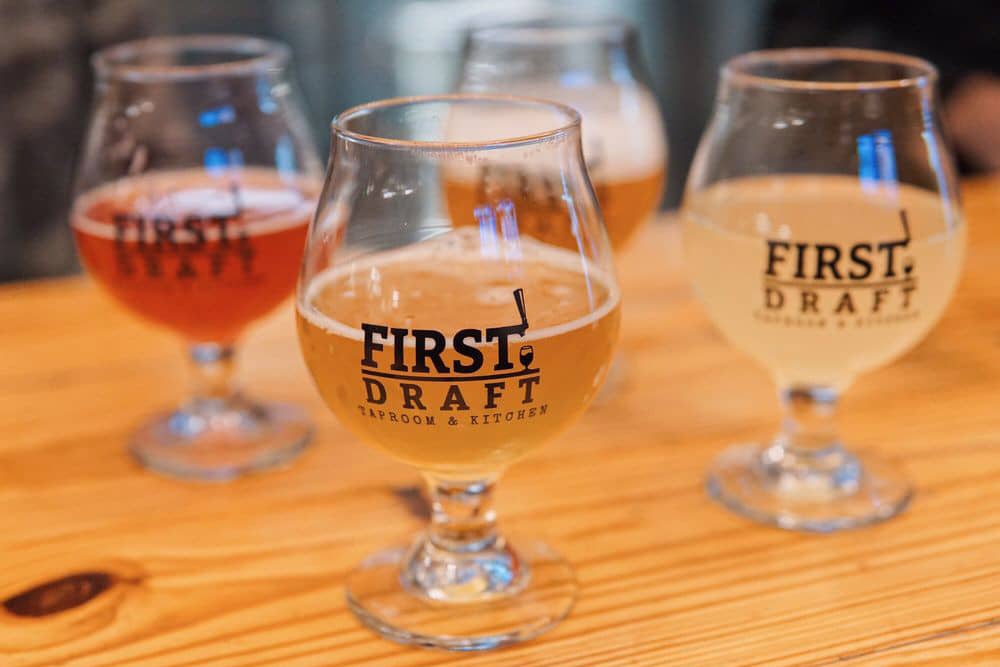 Beer from First Draft Taproom, a top vendor near the Great American Beer Festival in Denver