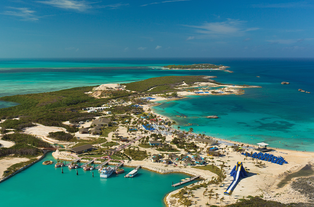 aerial-view-great-stirrup-cay great-stirrup-cay-private-island-ncl