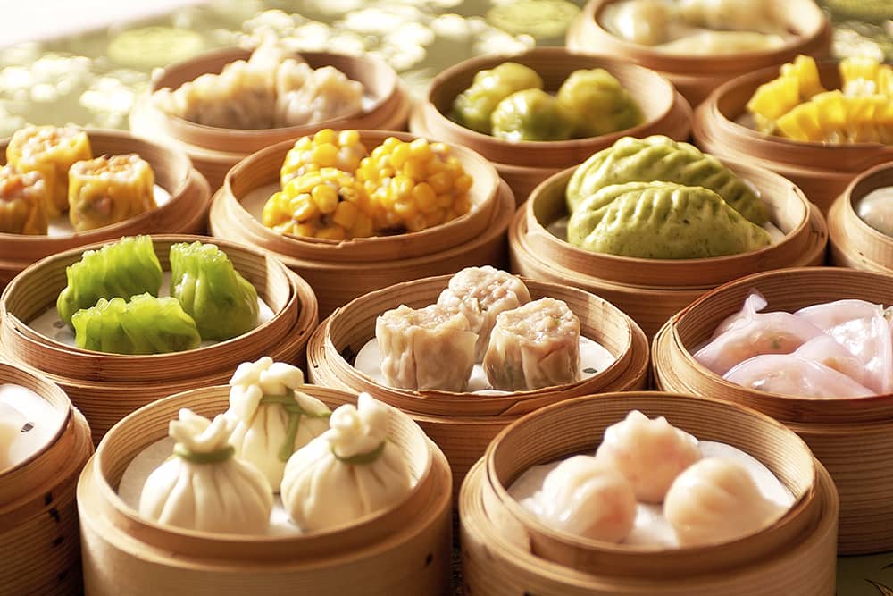 Portland dim sum; Guide to Portland Dining Month baskets of Portland dim sum - Portland Dining Month