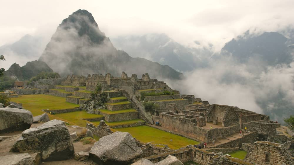 ruins machu picchu