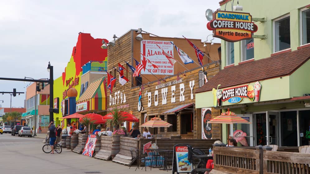 Myrtle Beach Boardwalk, Myrtle Beach, South Carolina, USA