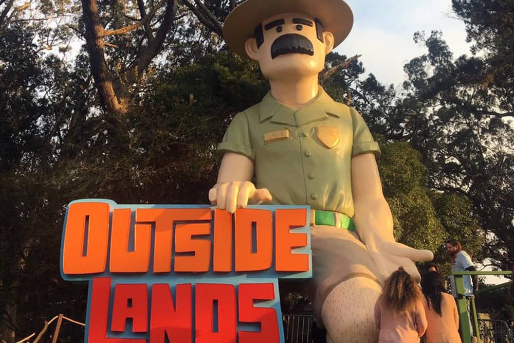 Ranger Dave welcomes you to Outside Lands in San Francisco
