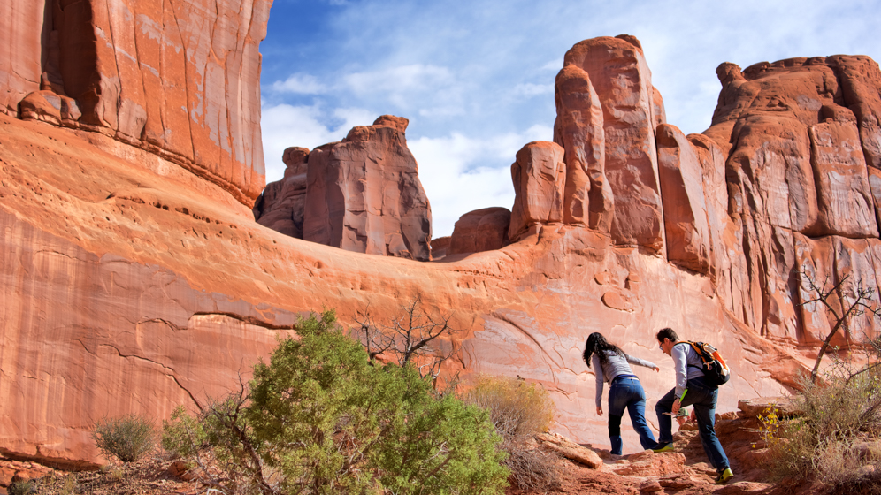 Park Avenue Trailhead - Arches National Park, Utah