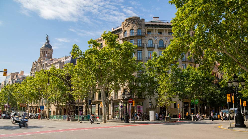 passeig de gracia barcelona