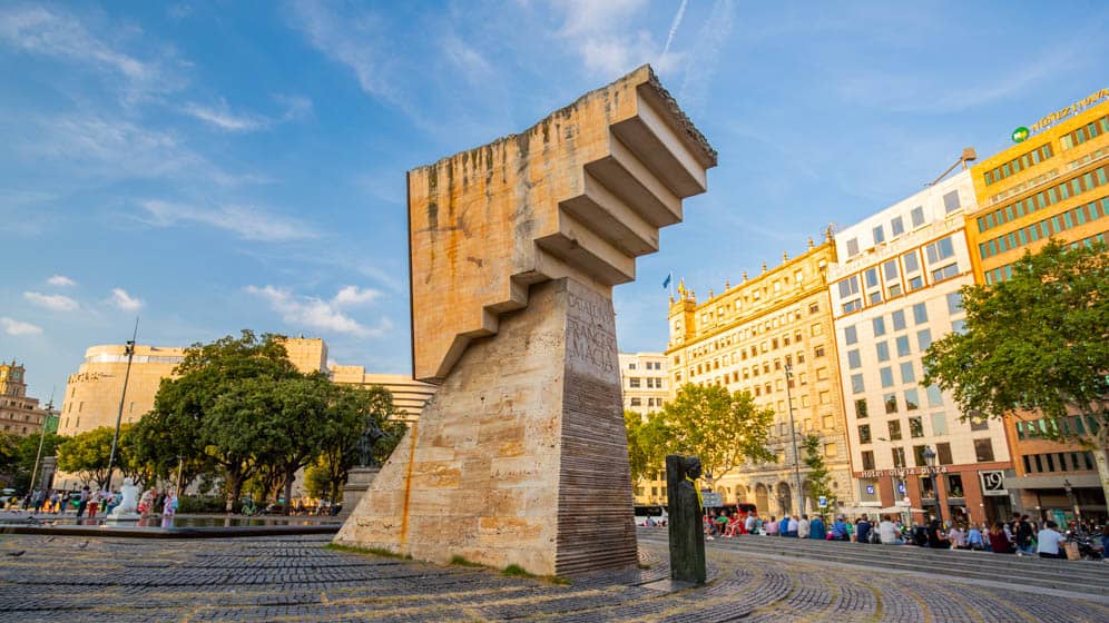 placa de catalunya barcelona