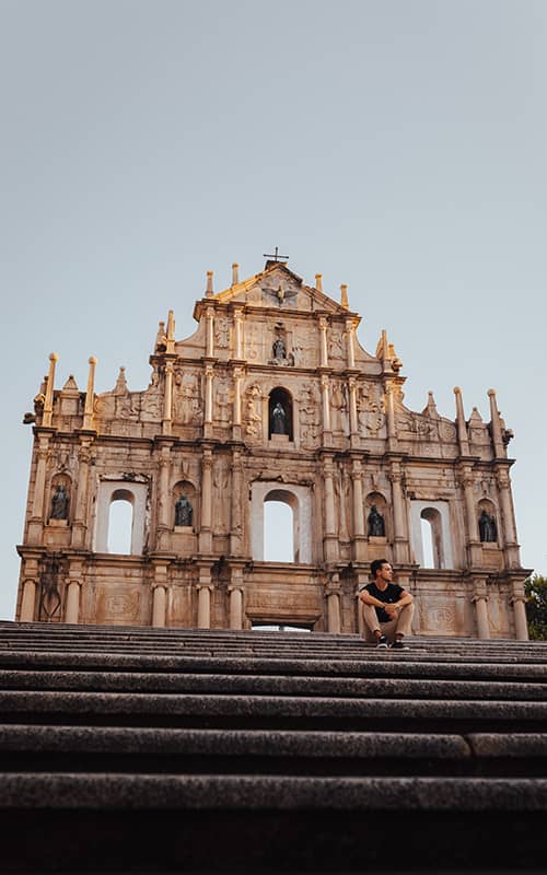 Ruins of St Paul's in Macao