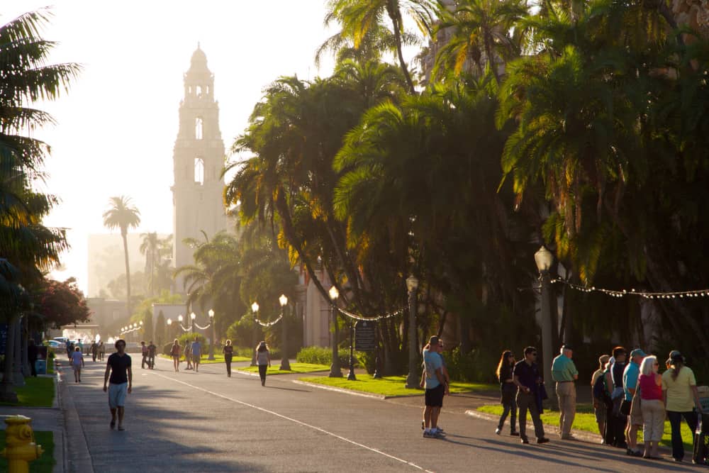 running in san diego