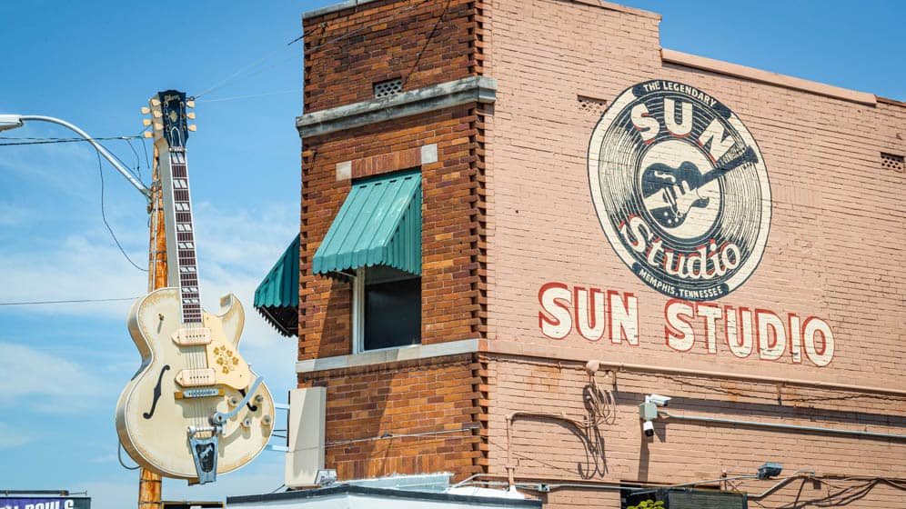 Sun Studios Memphis Tennessee