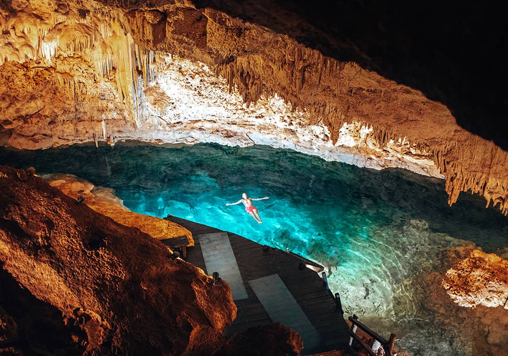 Riviera Maya: Swimming in a cenote