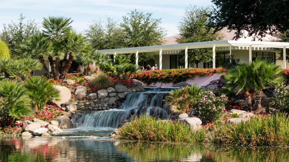 visit the colourful sunnylands centre and gardens