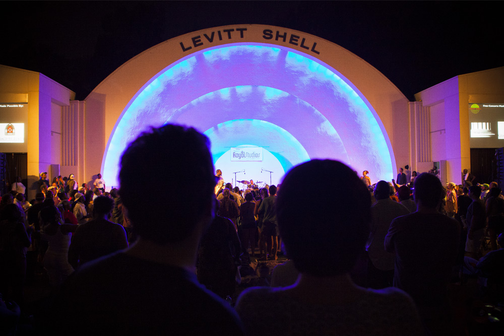 Levitt Shell venue--Memphis is known for its music scene