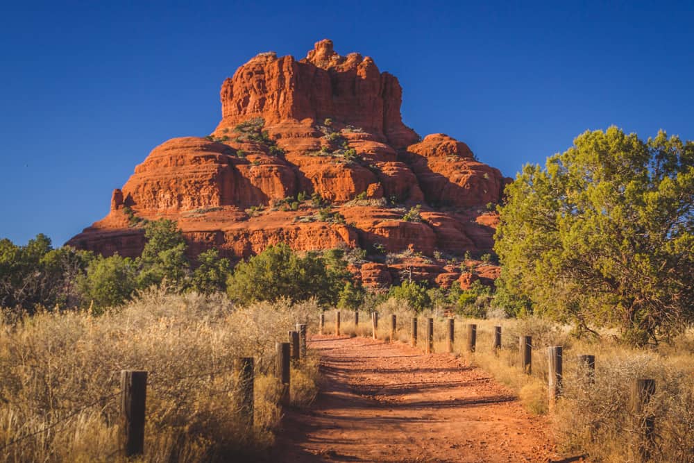 Bell Rock formation in Sedona - Sedona is known for vortexes